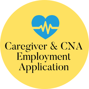 Caregiver and CNA Employment Application