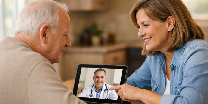 How to Help a Senior Use Telehealth Without Frustration